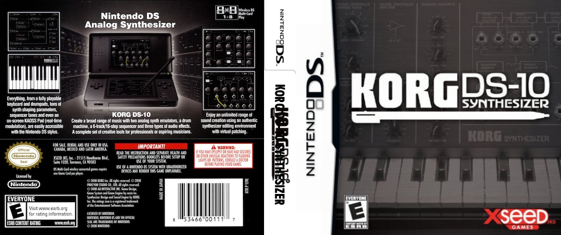 Korg DS-10+ Synthesizer Limited Edition — box-texture (US)
