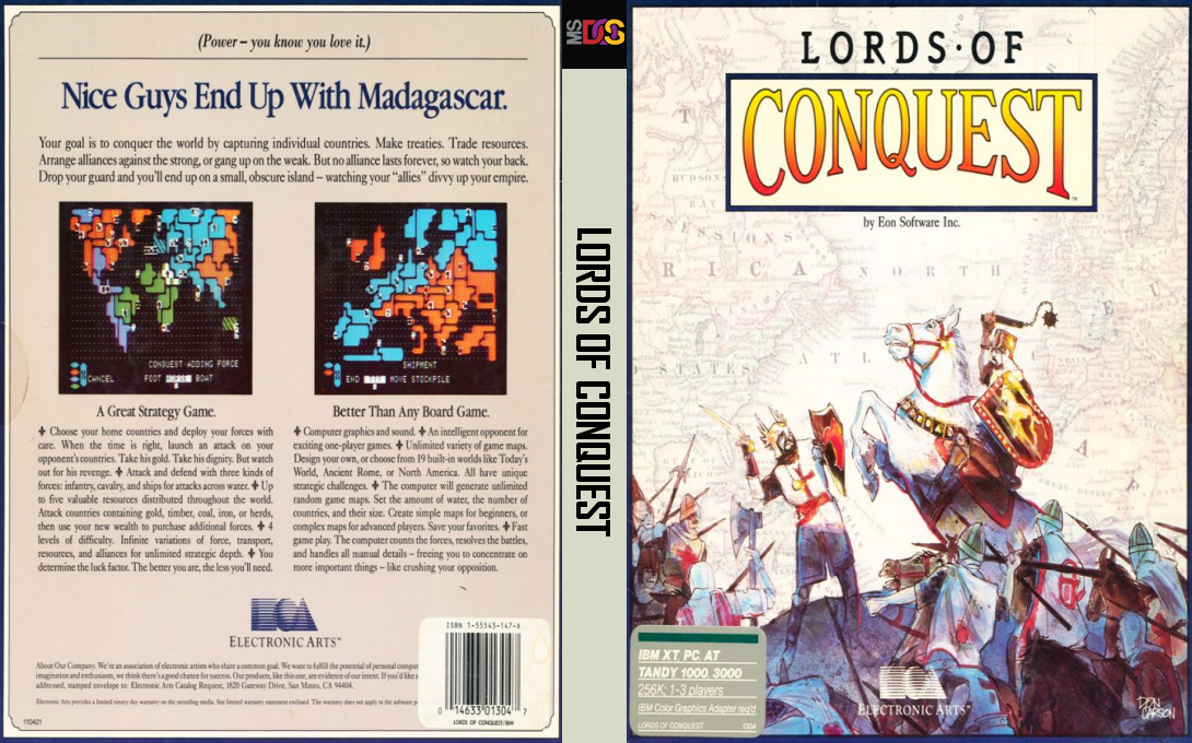 Lords Of Conquest — box-texture (US)