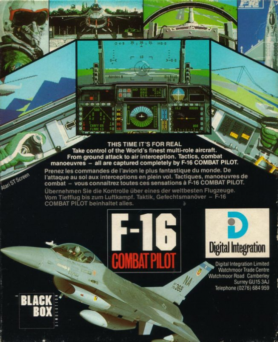 F-16 Combat Pilot — box-2D-back (EU)