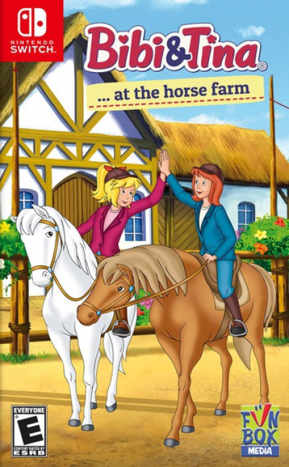 Bibi & Tina at the Horse Farm box art
