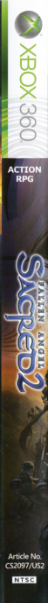 Sacred 2 - Fallen Angel — box-2D-side (US)