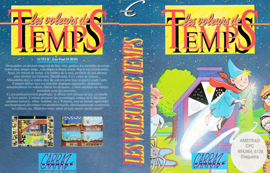 Abracadabra Et Les Voleurs De Temps — box-texture (FR)