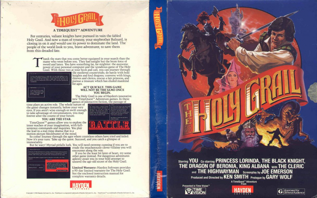 Holy Grail, The — box-texture (US)