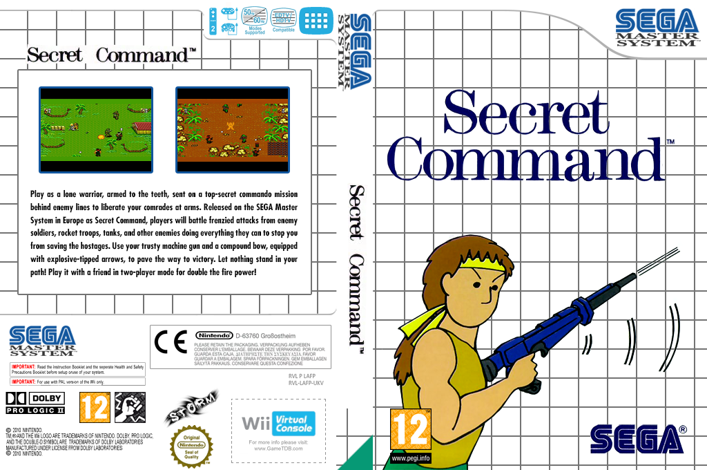 Secret Command — box-texture (EU)
