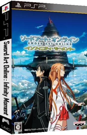 Sword Art Online Infinity Moment — box-3D (JP)