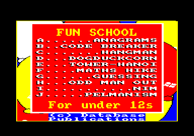 Fun School - For Under 12s — sstitle (EU)