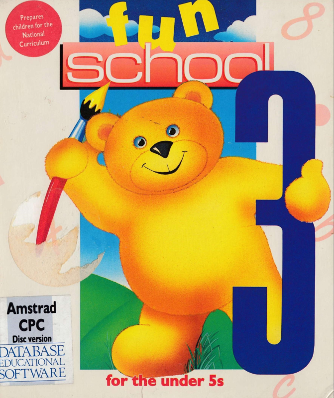 Fun School 3 - For Under 5s box art