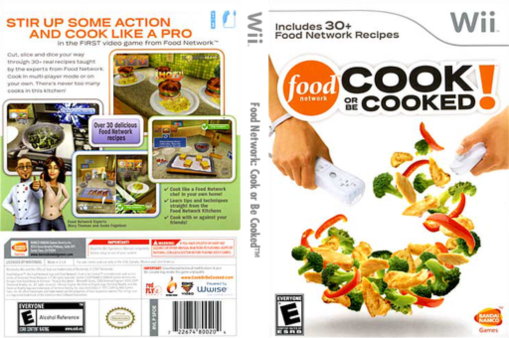 Food Network - Cook or Be Cooked! — box-texture (US)