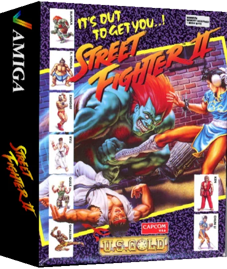 Street Fighter II - The World Warrior — box-3D (EU)