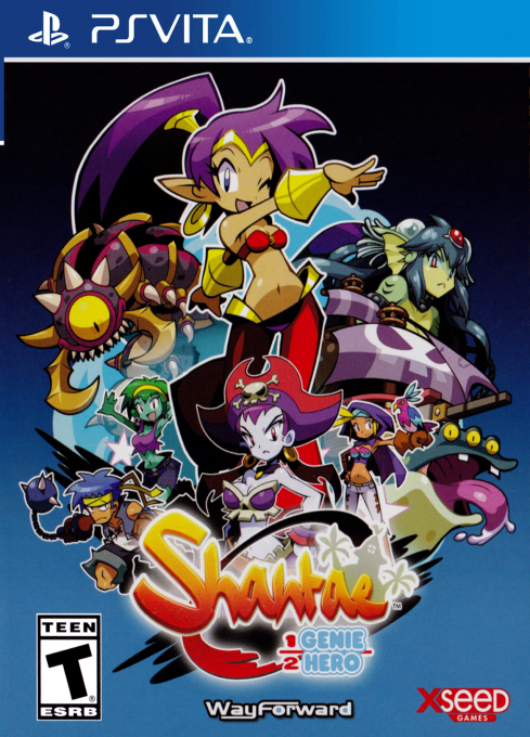 Shantae - Half Genie Hero box art
