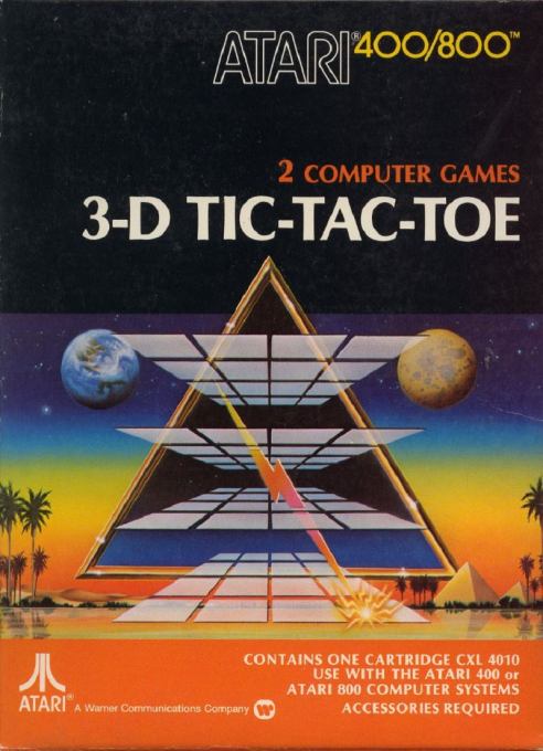 3-D Tic-Tac-Toe box art