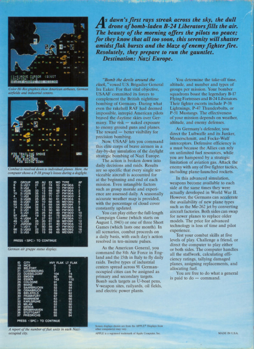 U.S.A.A.F. — box-2D-back (US)