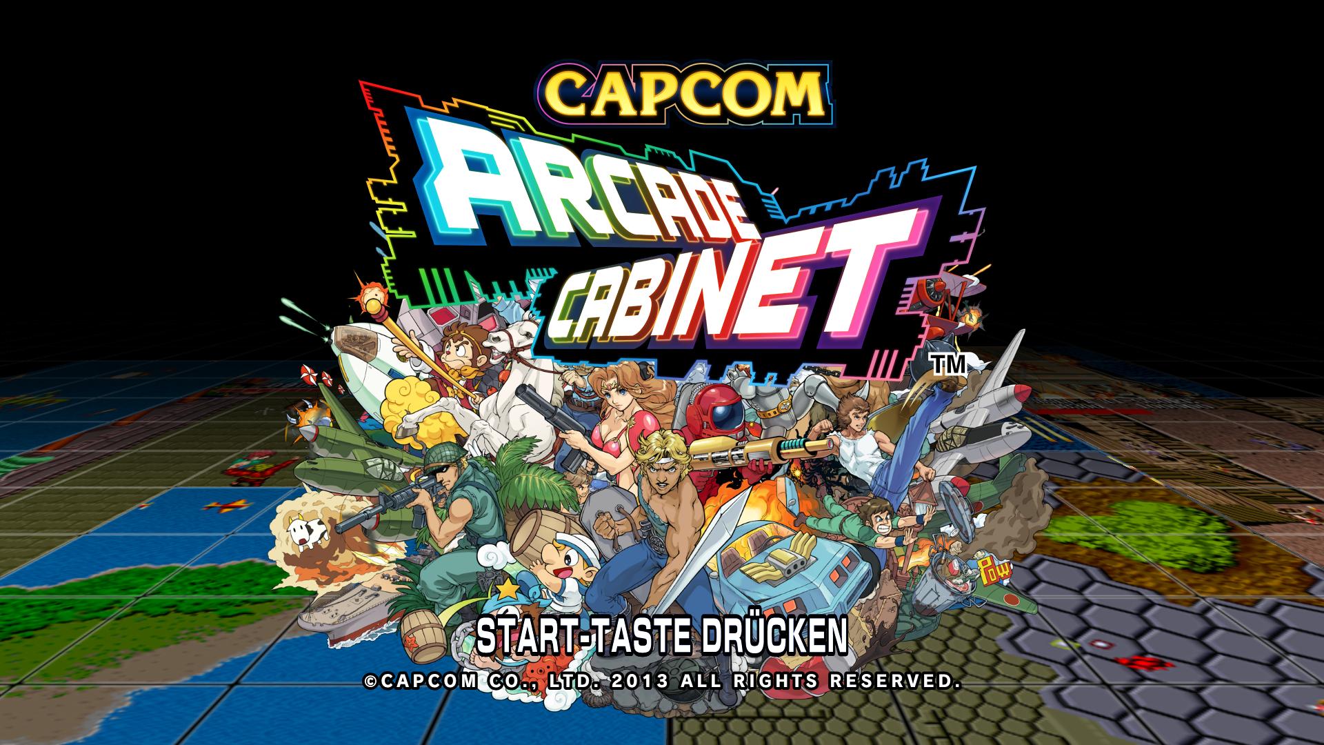 Capcom Arcade Cabinet - Retro Game Collection — sstitle (DE)