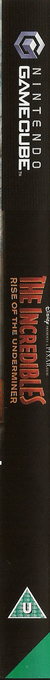 Disney-Pixar Mr. Incredible - Kyouteki Underminer Toujou — box-2D-side (EU)