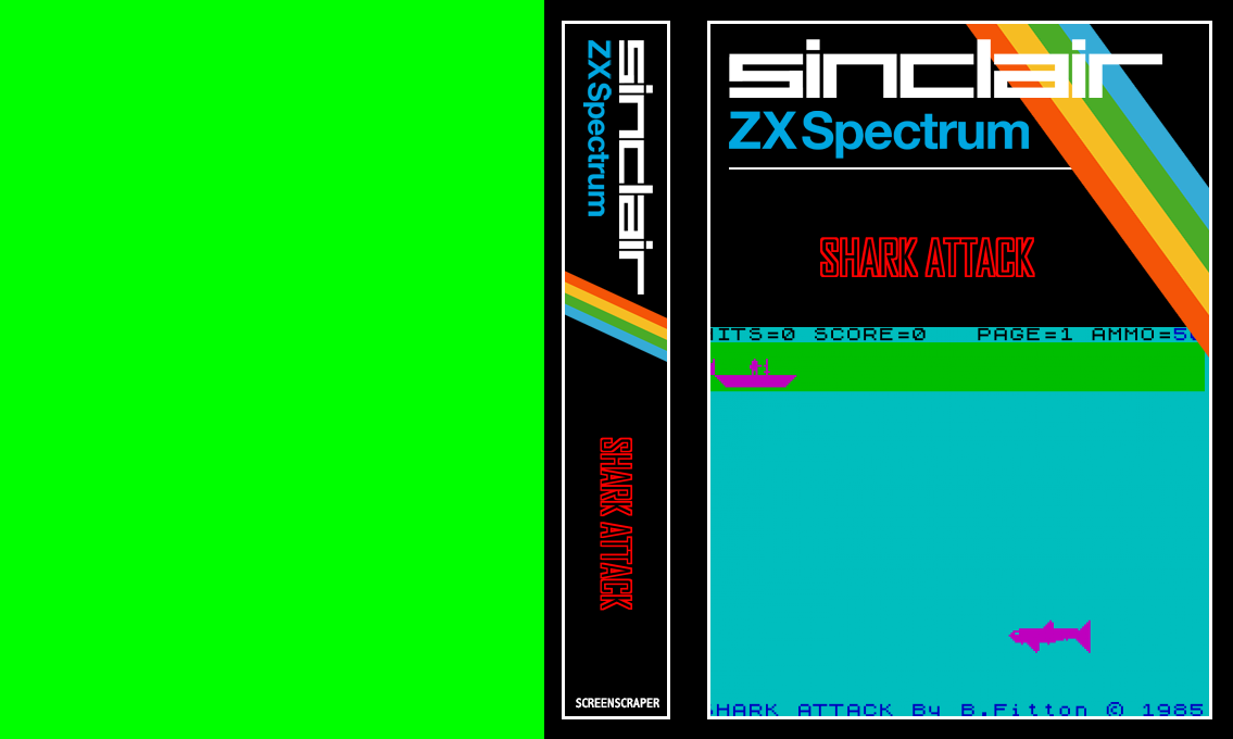 Shark Attack — box-texture (SS)