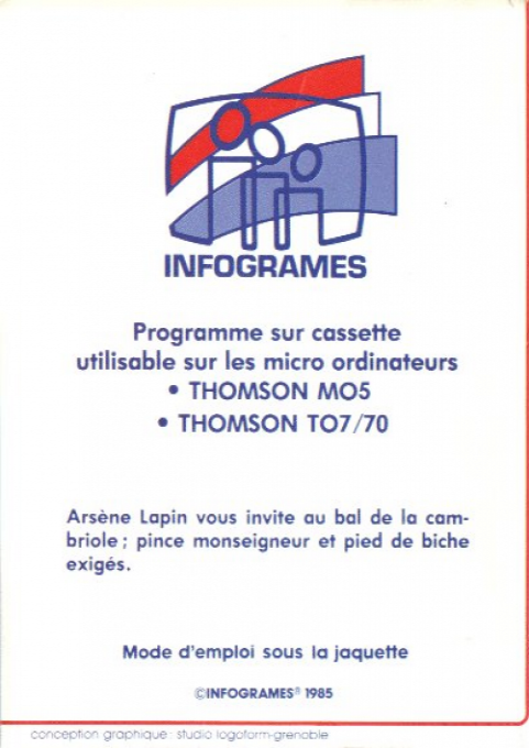 Arsène Lapin — box-2D-back (WOR)