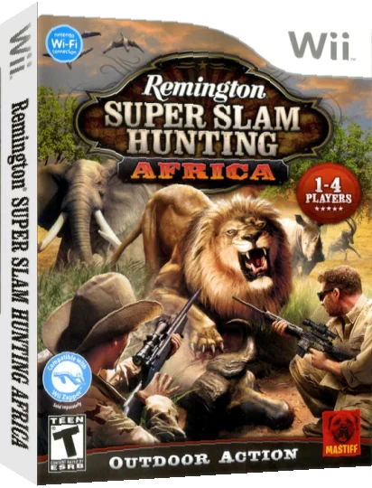 Remington Super Slam Hunting - Africa — box-3D (US)
