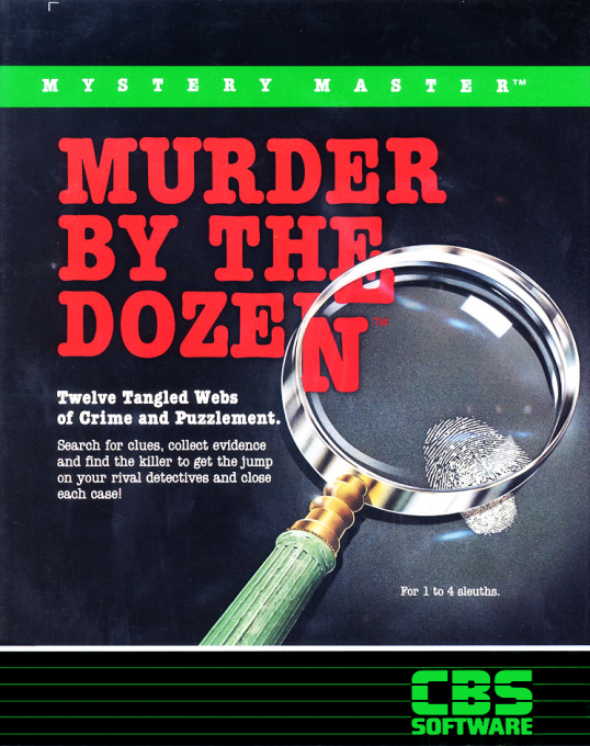 Mystery Master - Murder By The Dozen box art