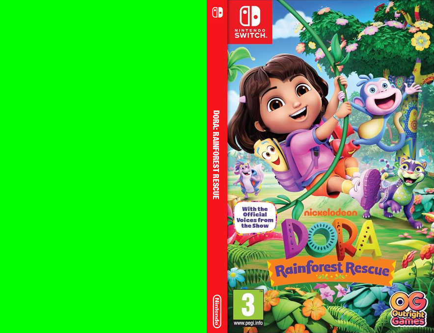 Dora - Rainforest Rescue — box-texture (EU)