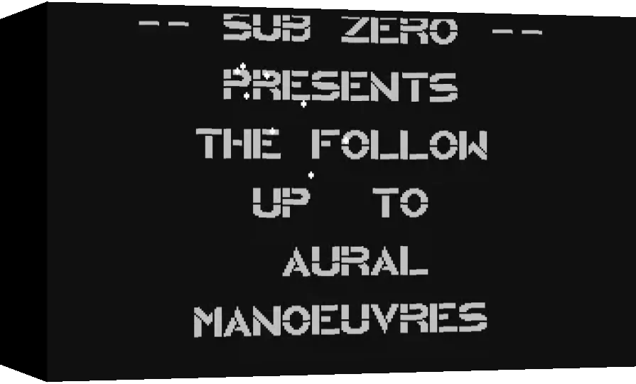 Aural Manoeuvres II — box-3D (WOR)