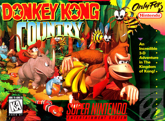 Donkey Kong Country box art