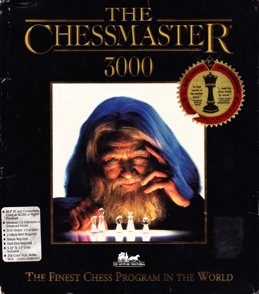 The Chessmaster 3000 box art