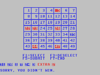 Lottery — ss (WOR)