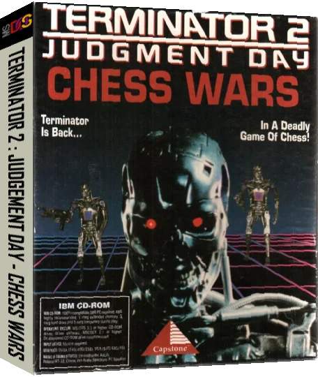 Terminator 2 - Judgement Day - Chess Wars — box-3D (US)