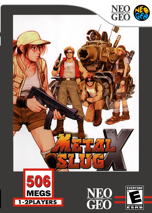 Metal Slug X box art