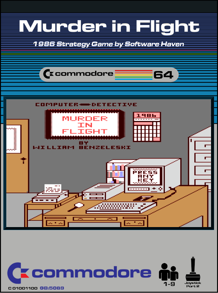 Murder in Flight box art
