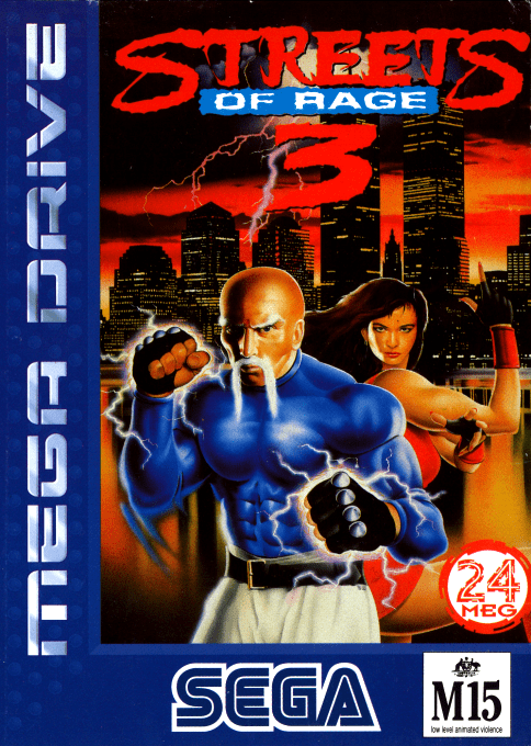 Streets Of Rage 3 — box-2D (AU)