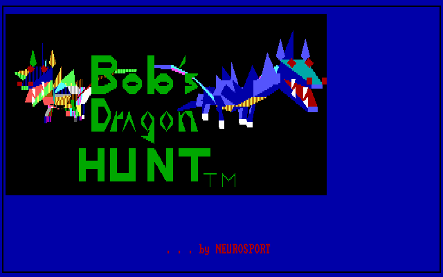Bob's Dragon Hunt box art