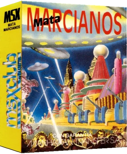 Mata Marcianos — box-3D (SP)
