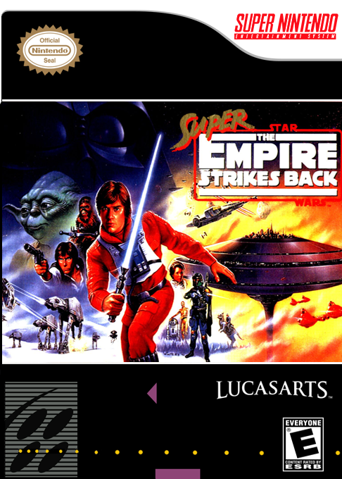 Super Star Wars - The Empire Strikes Back box art