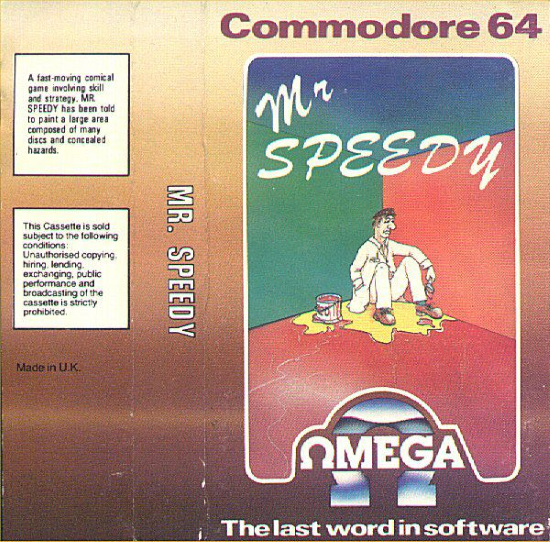 Mr. Speedy and his Adventures box art