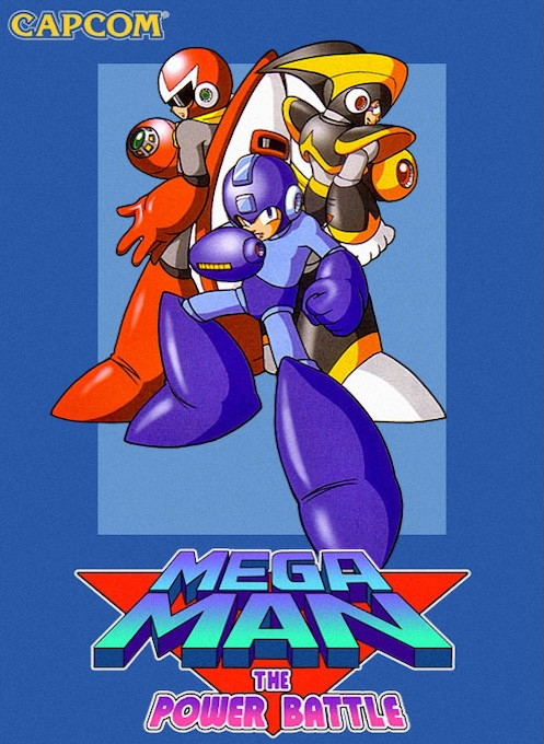 Mega Man: The Power Battle box art