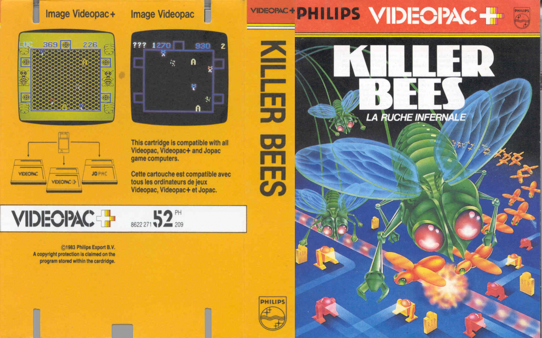 Killer Bees — box-texture (EU)