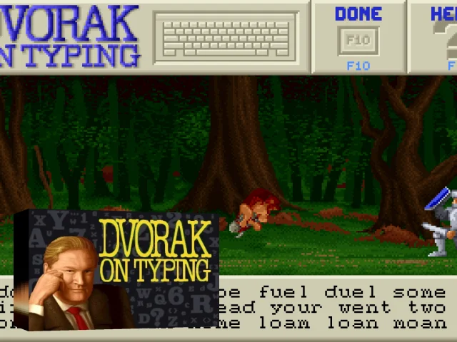 Dvorak on Typing — mixrbv2 (WOR)