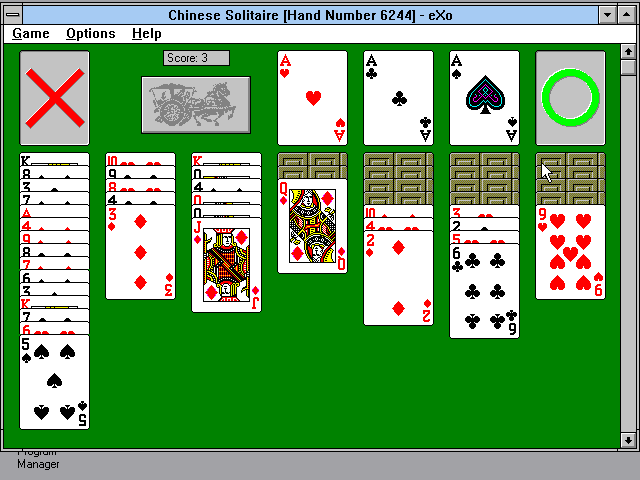 Chinese Solitaire — ss (WOR)
