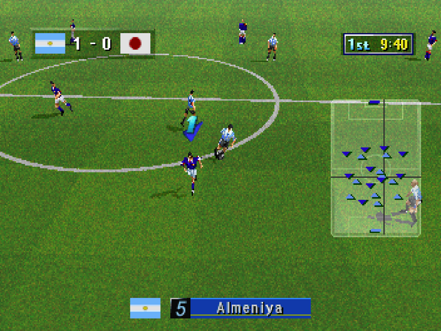 World Cup France '98 - Road to Win — ss (JP)