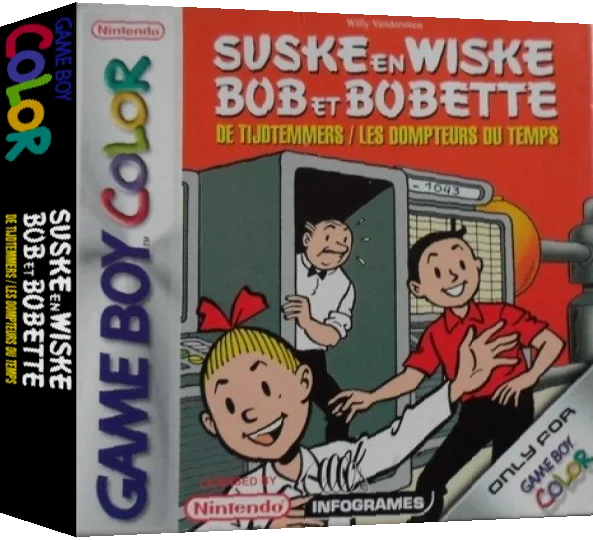 Bob et Bobette - Les Dompteurs du Temps — box-3D (EU)