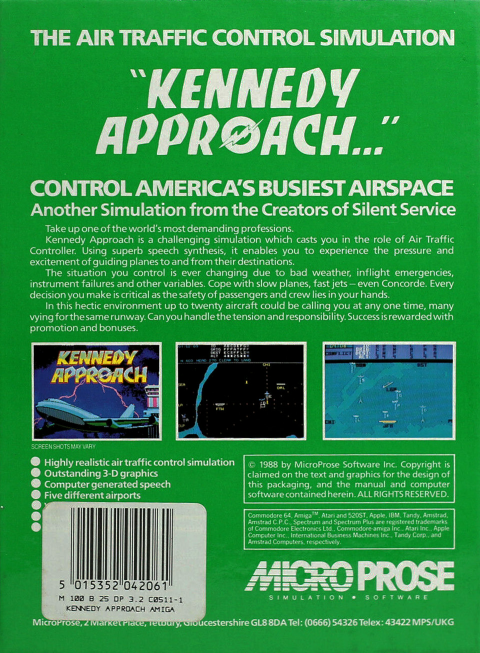 Kennedy Approach — box-2D-back (EU)