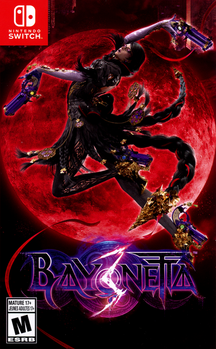 Bayonetta 3 box art