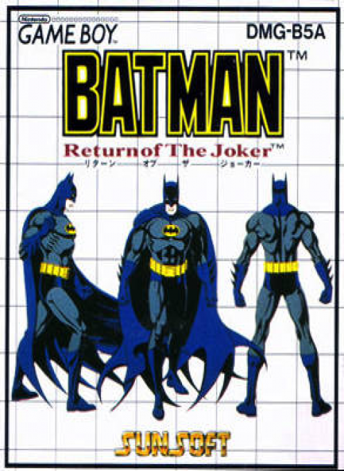 Batman - Return Of The Joker — box-2D (JP)