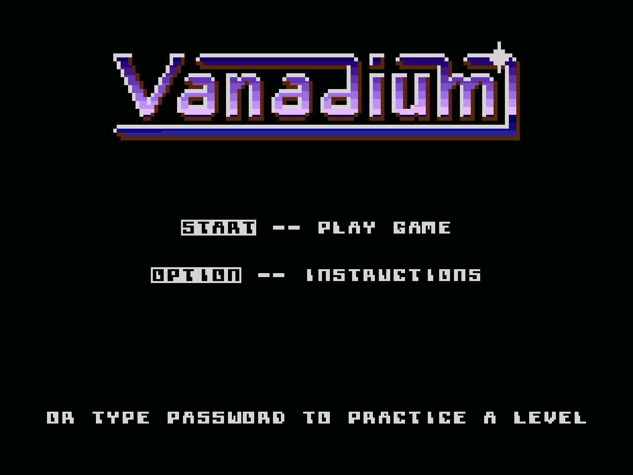 Vanadium — sstitle (WOR)