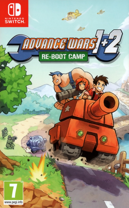 Advance Wars 1+2 - Re-Boot Camp — box-2D (IT)