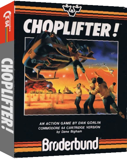Choplifter! — box-3D (US)