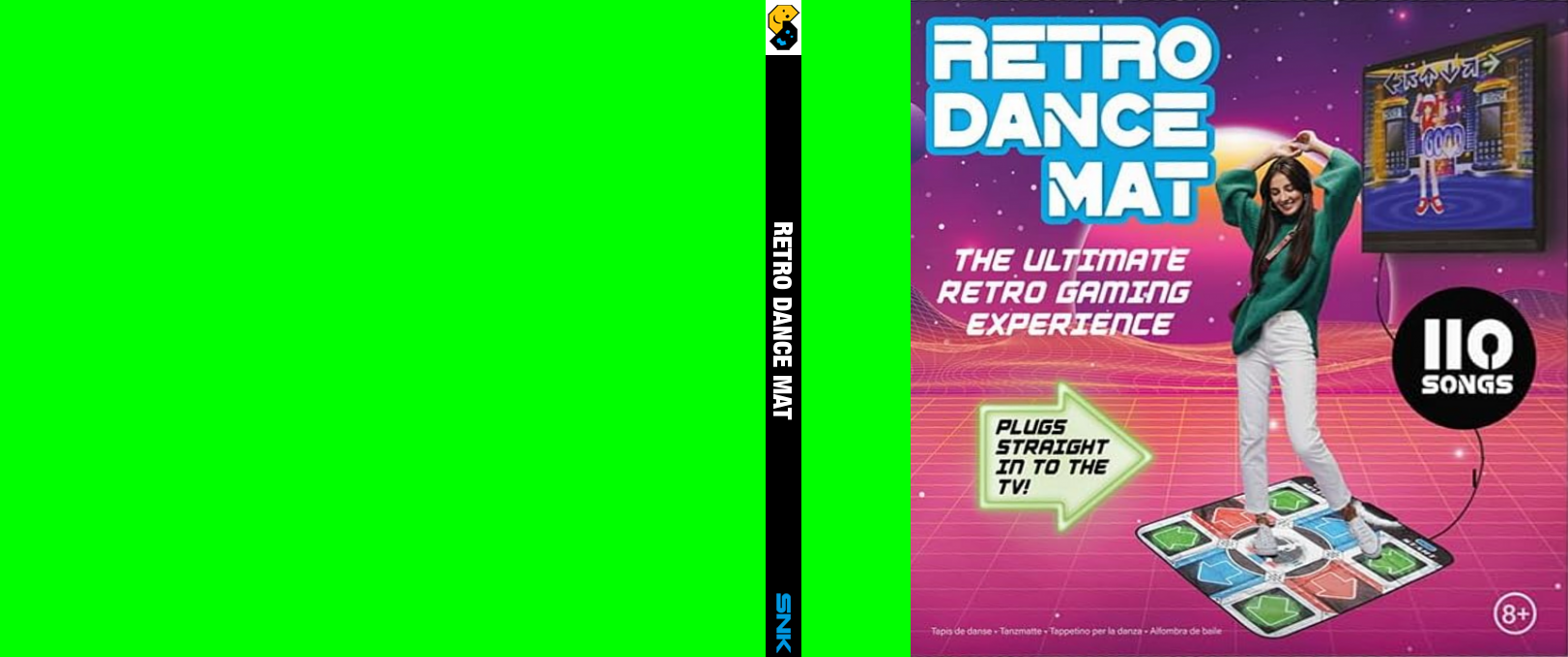 Retro Dance Mat — box-texture (WOR)