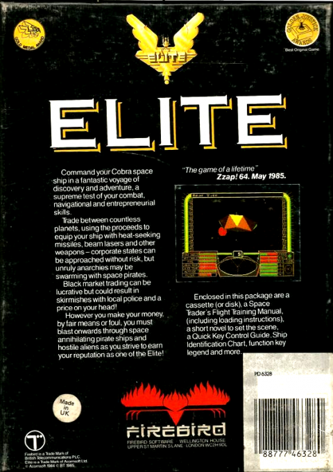 Elite — box-2D-back (US)