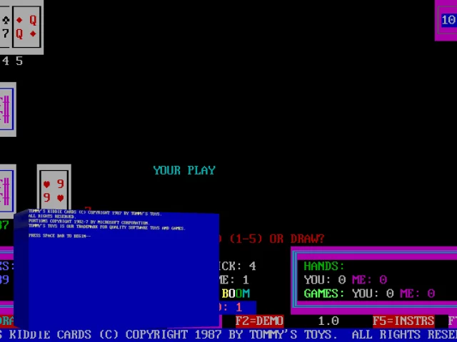 Tommy's Kiddie Cards — mixrbv2 (WOR)